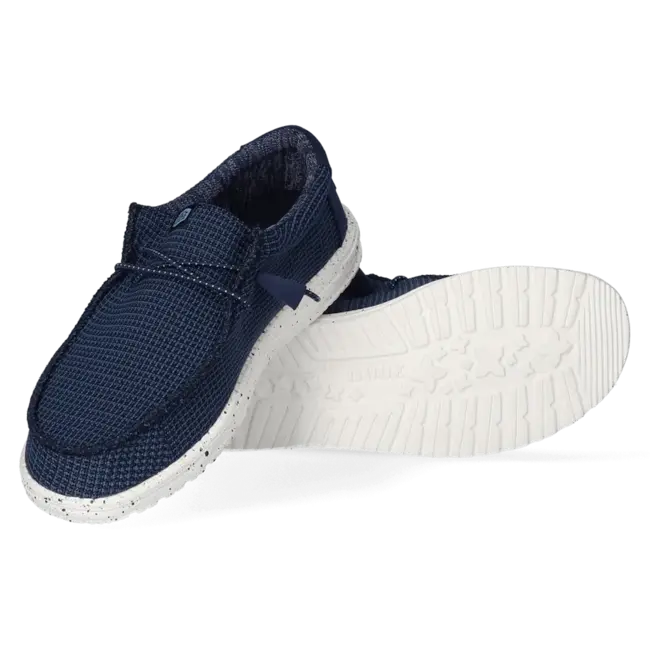 HEYDUDE Wally Sport Mash Navy