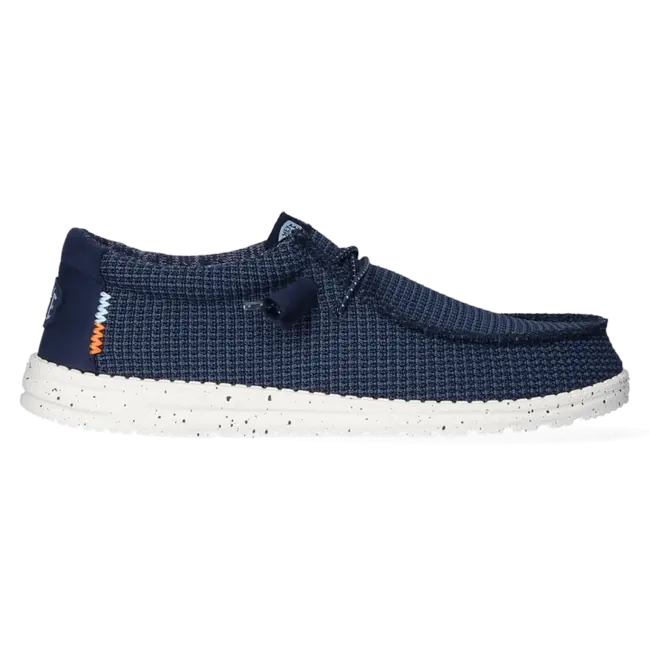 HEYDUDE Wally Sport Mash Navy
