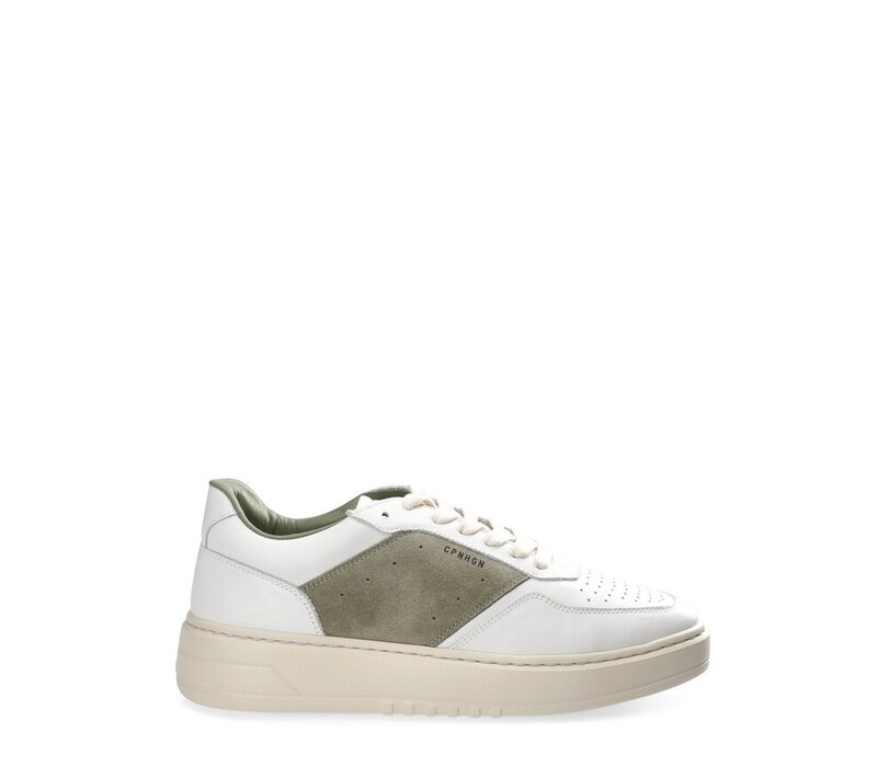 CPH1M leather mix white/olive