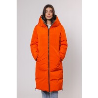 Reversible long padded hooded coat Hunter and tango