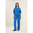 By-Bar cris linen blouse queens blue