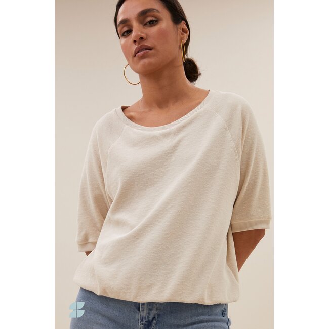 By-Bar By Bar neva slub top almond