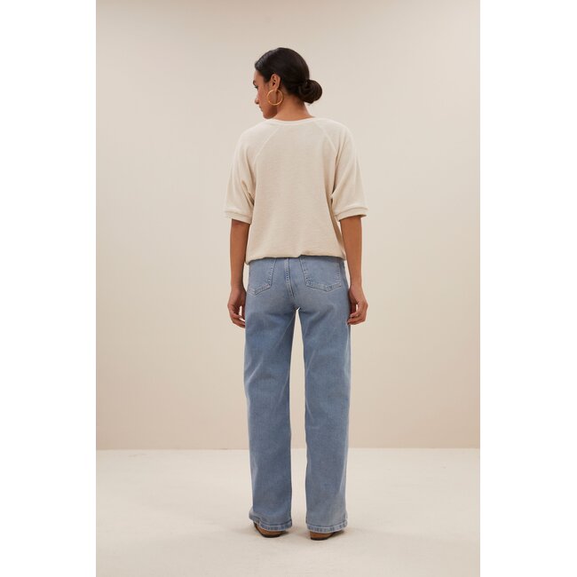 By-Bar By Bar neva slub top almond