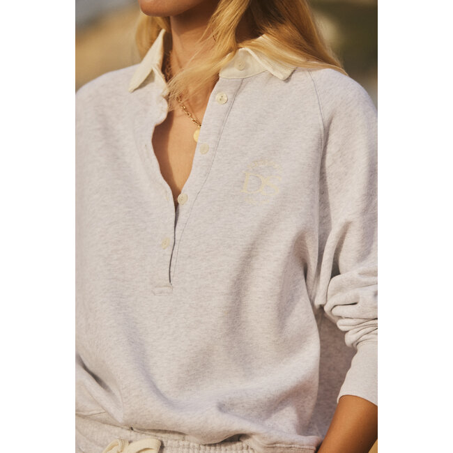 Deblon Coco Sweater Light Grey Melange