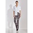 Deblon Celine Flared Leggings Leopard Off White