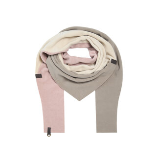 Henriette Steffensen TRIANGLE SCARF ELEPHANT/KIT/NUDE 461