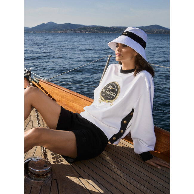 CHAPEAU bucket hat white