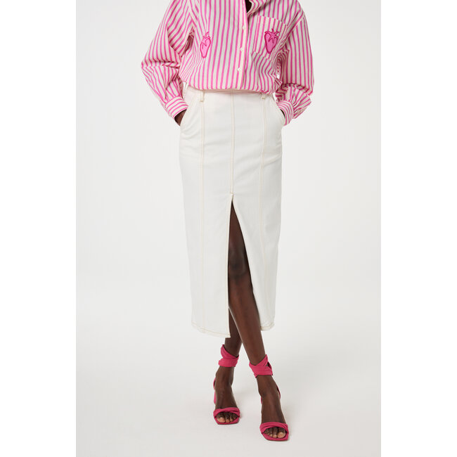 Fabienne Chapot Alex Blouse Pink Dream/Warm Whit