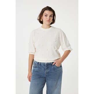 Fabienne Chapot Hilly Patch Pullover Cream White