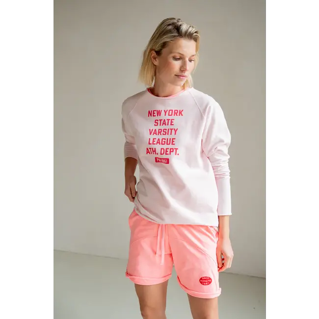 PENN&INK Sweater print meringue grenadine
