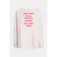 PENN&INK Sweater print meringue grenadine
