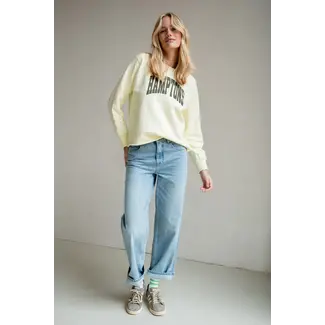 PENN&INK Sweater print souffre algue