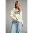 PENN&INK Sweater print souffre algue