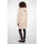 Rino & Pelle Medium length parka with detachable hood Birch