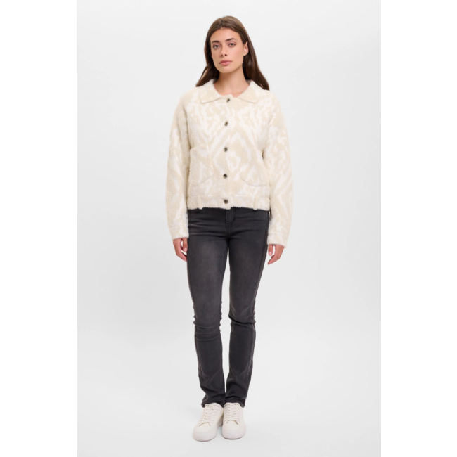 Rino & Pelle Boxy jacket Birch ikat