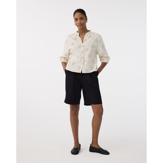 Knit-ted Penny Blouse Sand