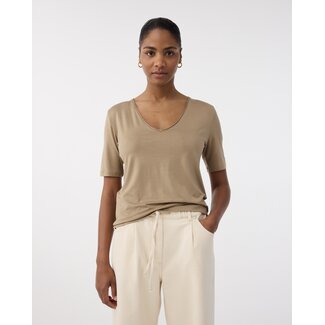 Knit-ted Brooklyn Top Khaki