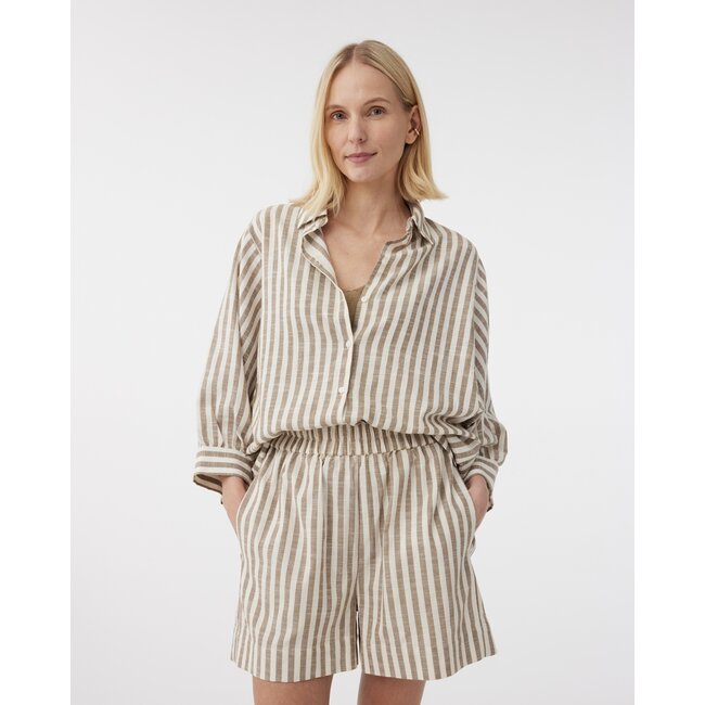 Knit-ted Becca Blouse Khaki