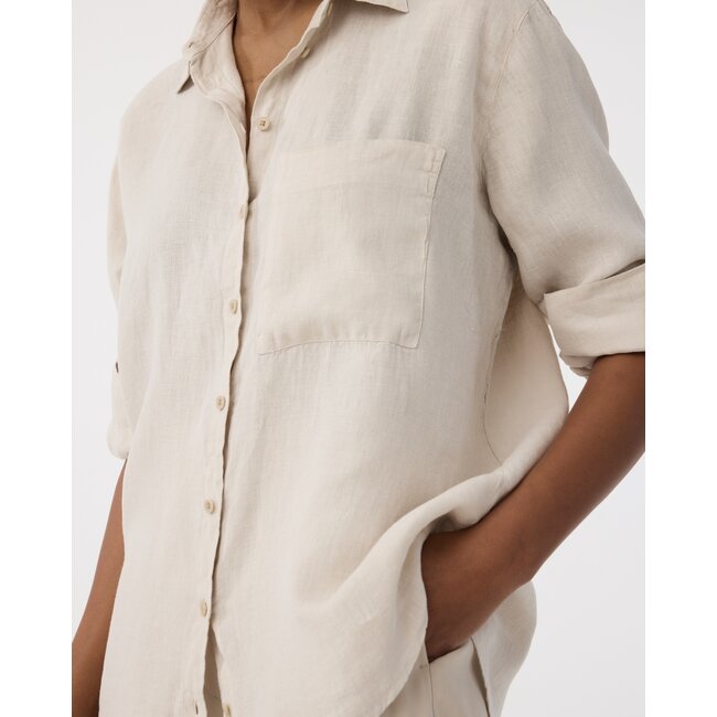 Knit-ted Pepper Blouse Sand