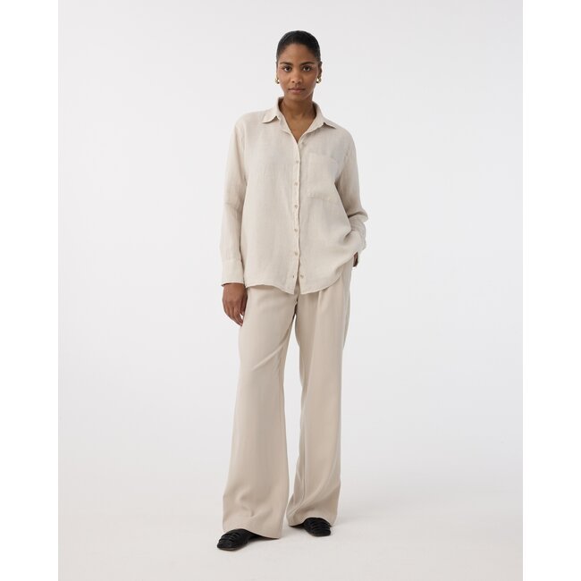 Knit-ted Pepper Blouse Sand