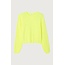 American Vintage PULLS JAUNE FLUO