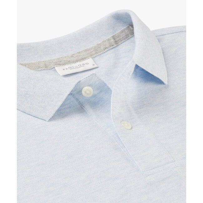 Profuomo POLO SS LIGHT BLUE
