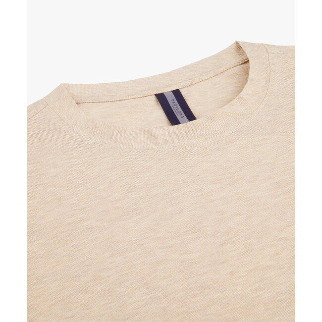 Profuomo T-SHIRT CREW NECK SS SAND