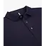 Profuomo Navy stretch pique polo