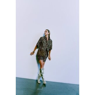 CPH Muse CMGABBY-SHIRT Almond Peach w. Black