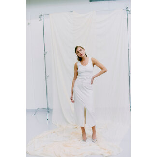 CMTAILOR-SKIRT WHITE