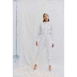 CMTAILOR-PANTS WHITE