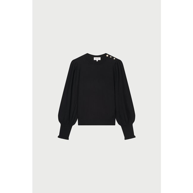 Fabienne Chapot Molly Balloon Pullover Black