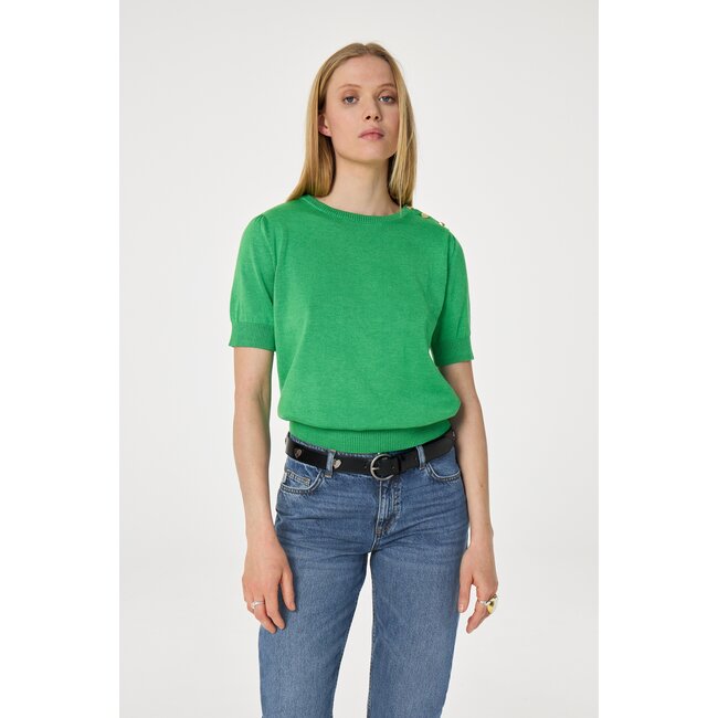 Fabienne Chapot Philou Pullover Green Glimmer