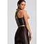Deblon Shine Leggings High Waistband Cacao