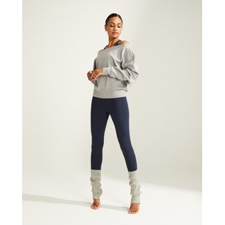 Deblon Meau Legwarmers Grey Melange