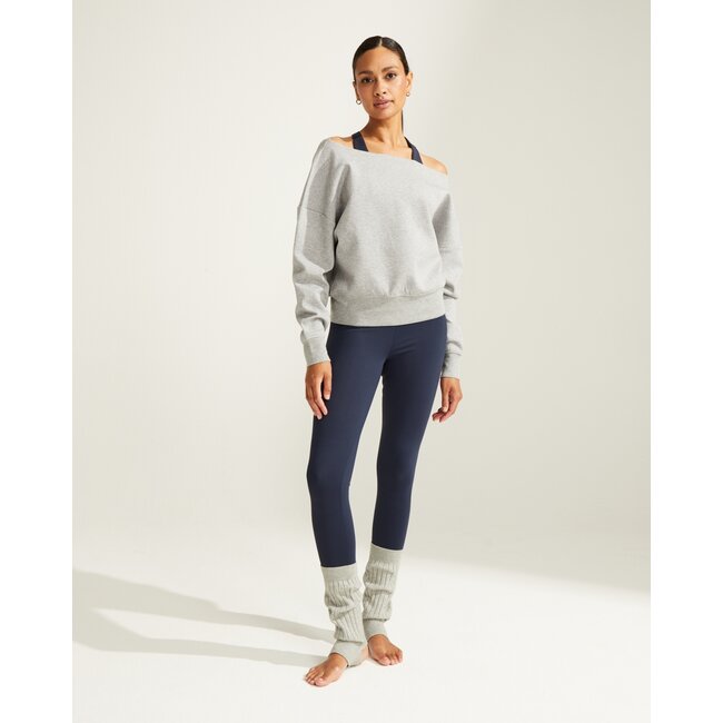 Deblon Meau Legwarmers Grey Melange