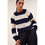By-Bar sian stripe pullover midnight stripe