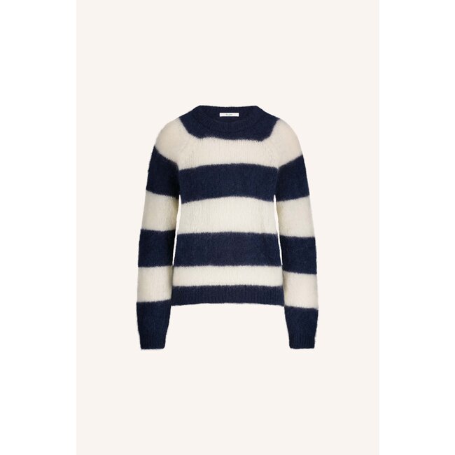 By-Bar sian stripe pullover midnight stripe