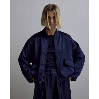 Femmes du Sud Lacy Satin Navy