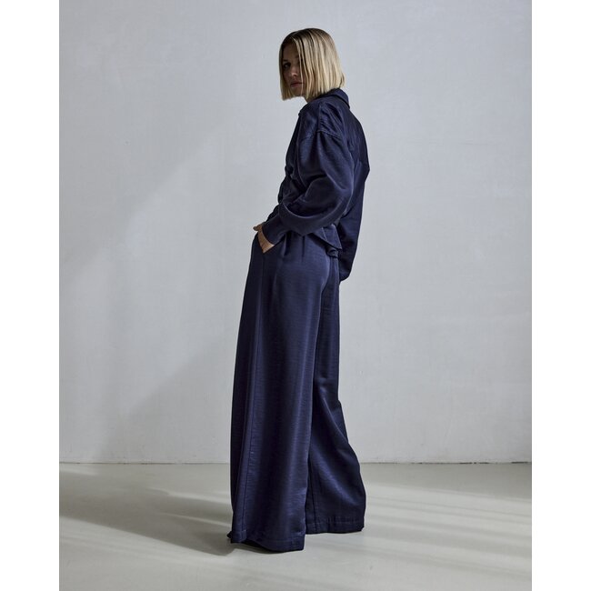 Femmes du Sud Odila Satin Navy