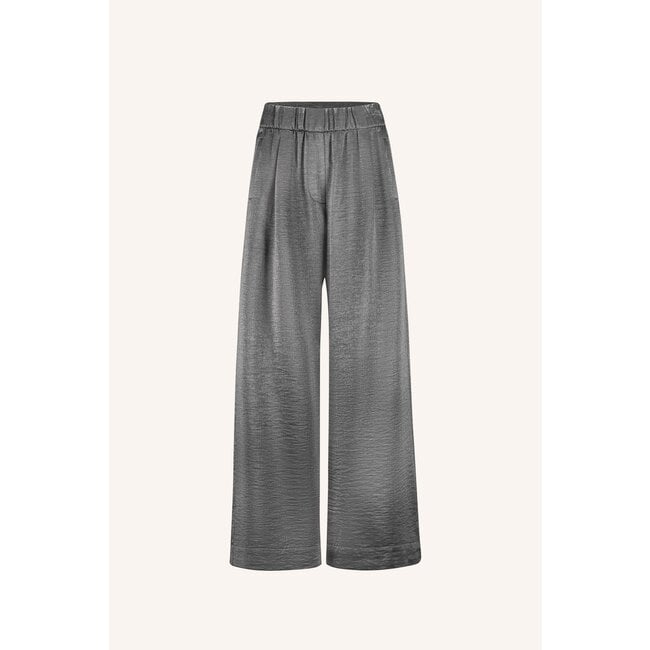 By-Bar benji metallic pants metallic silver