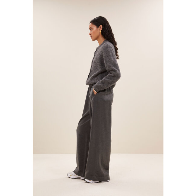 By-Bar benji metallic pants metallic silver