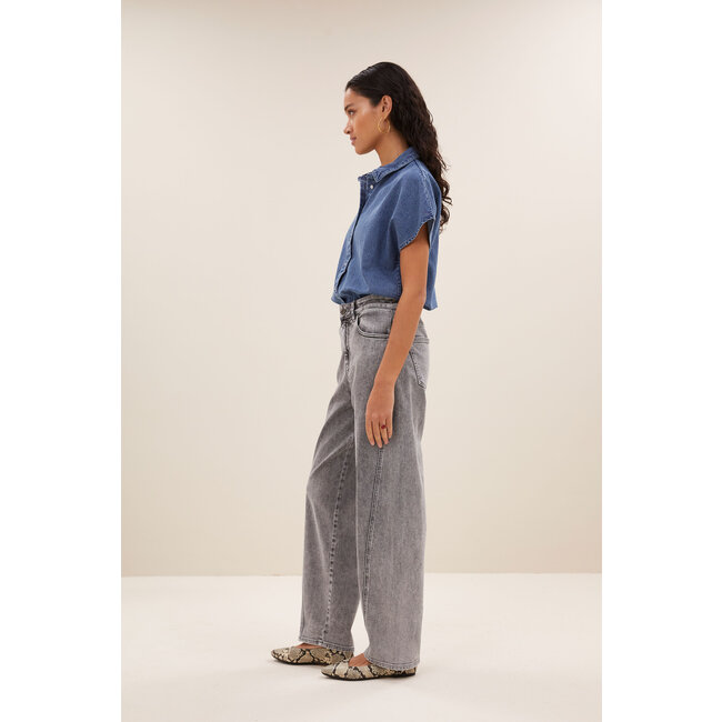 By-Bar begum grey pants grey denim