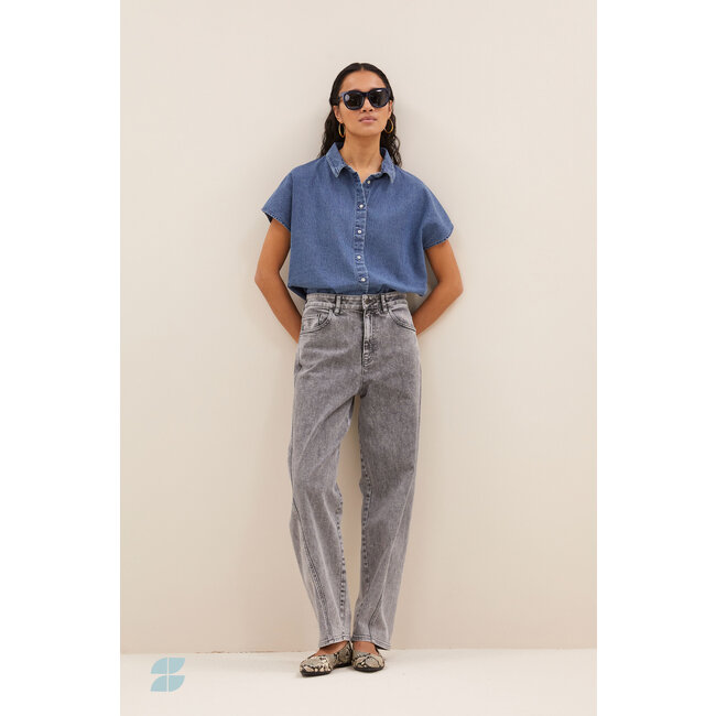 By-Bar begum grey pants grey denim