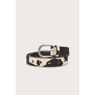 Fabienne Chapot Hairy Belt Black/Cosy White
