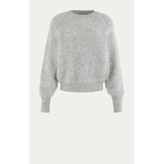 Moscow 50-09-Nero Light Grey Melange Solid