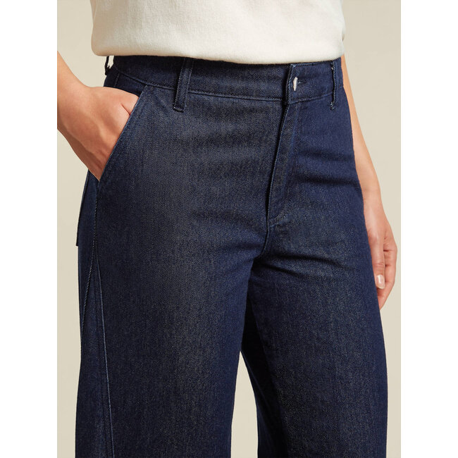 Beaumont MILLY Pants dark blue denim