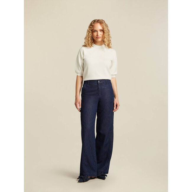 Beaumont MILLY Pants dark blue denim