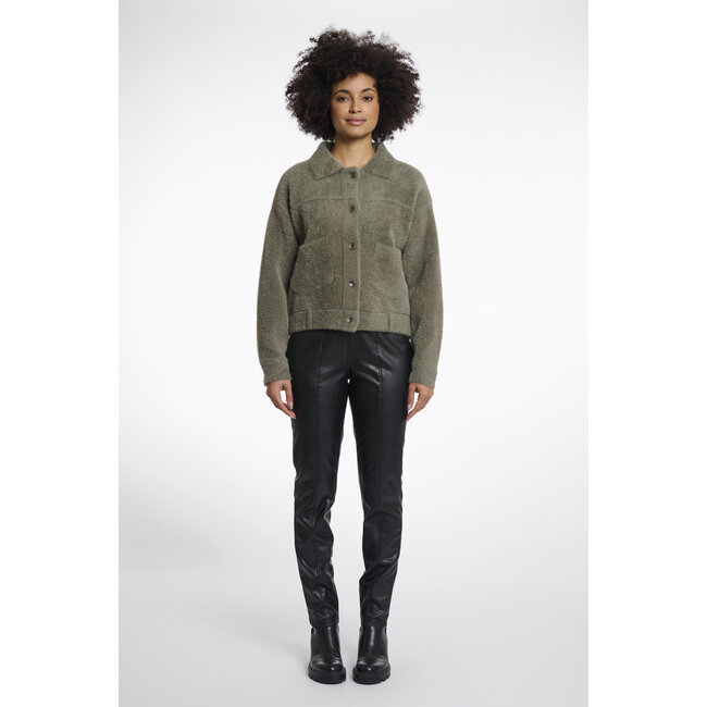 Rino & Pelle Boxy jacket  Green ash