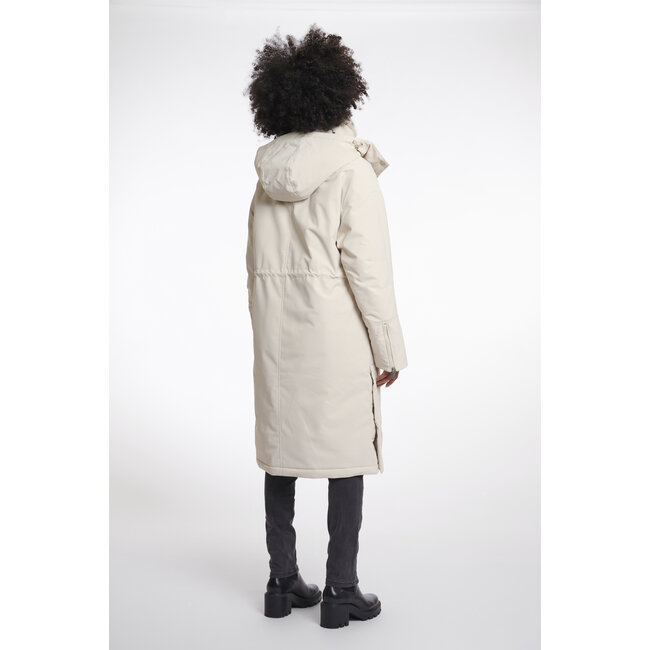 Rino & Pelle Outdoor jacket with detachable faux fur collar  Birch